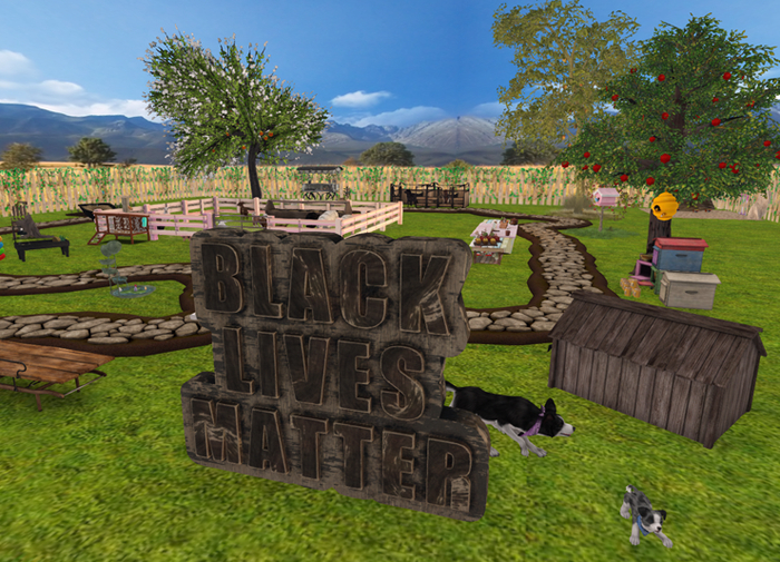 Second Life Marketplace BLM 3D Signs GIFT